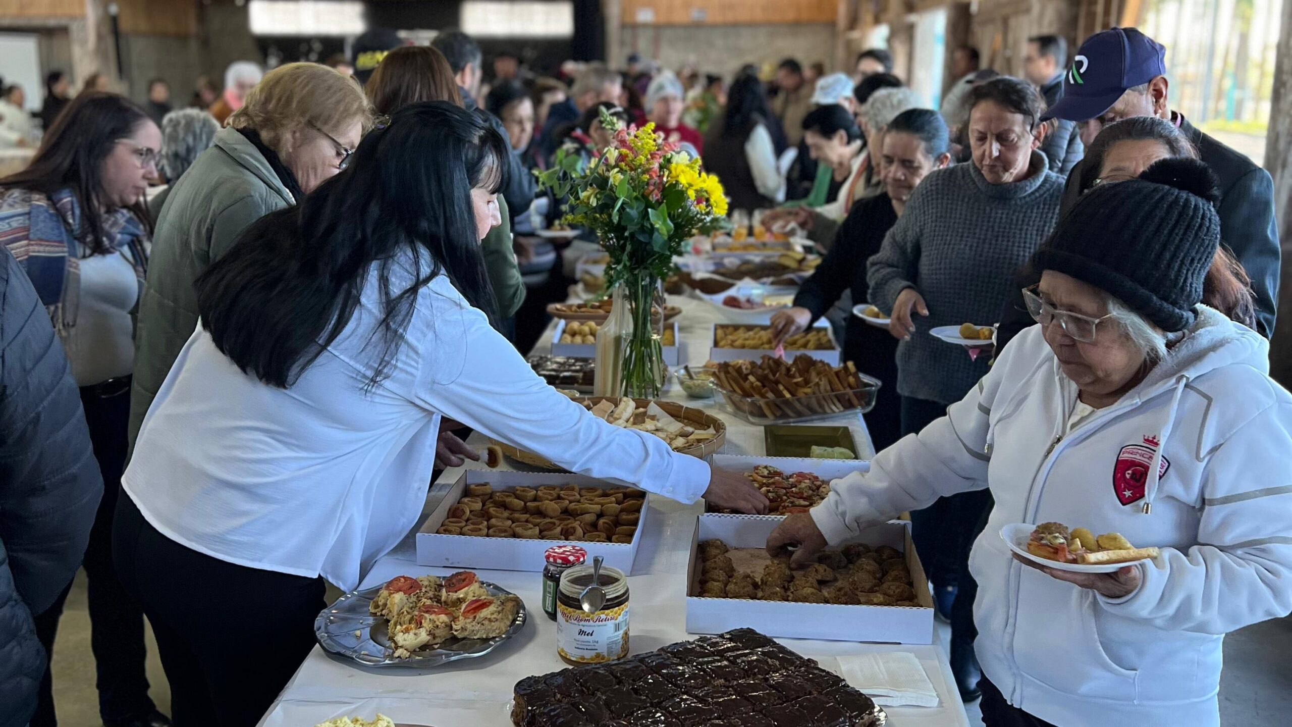São Cristóvão do Sul realiza 1º Chá Cristóvão e Catarina e anuncia criação da Semana Municipal do Idoso!