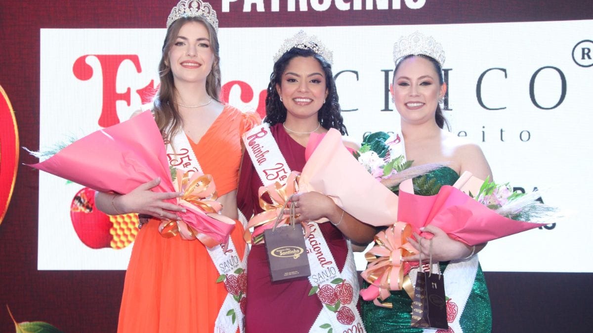 ð Realeza da 25ª Festa Nacional da Maçã é escolhida em São Joaquim