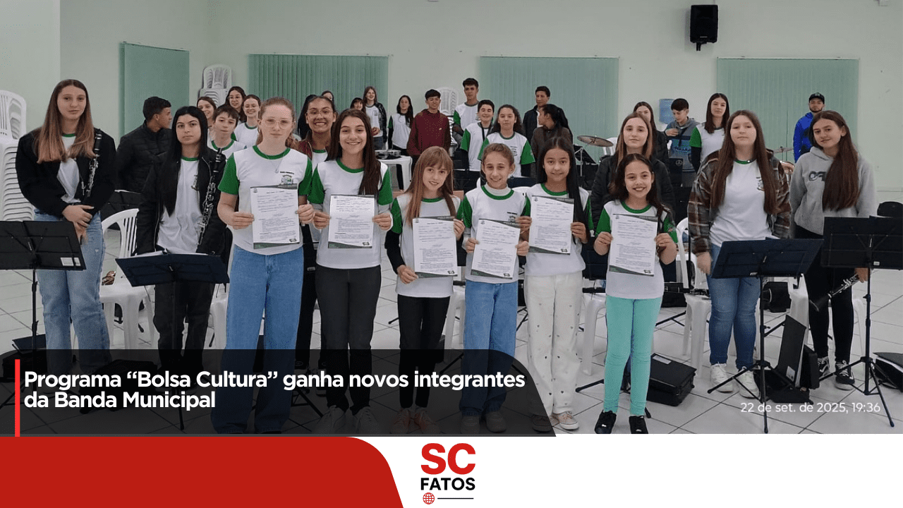 Programa “Bolsa Cultura” ganha novos integrantes da Banda Municipal em Abdon Batista