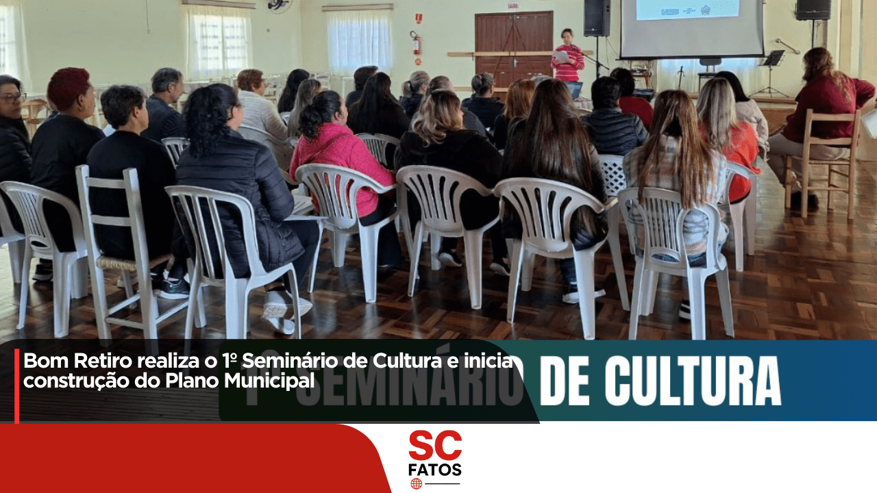 Bom Retiro realiza o 1º Seminário de Cultura e inicia construção do Plano Municipal