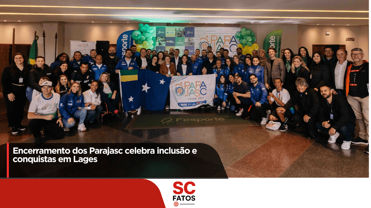 Encerramento dos Parajasc celebra inclusão e conquistas em Lages