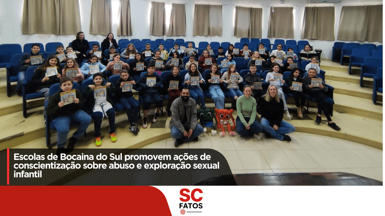 Escolas de Bocaina do Sul promovem ações de conscientização sobre abuso e exploração sexual infantil!
