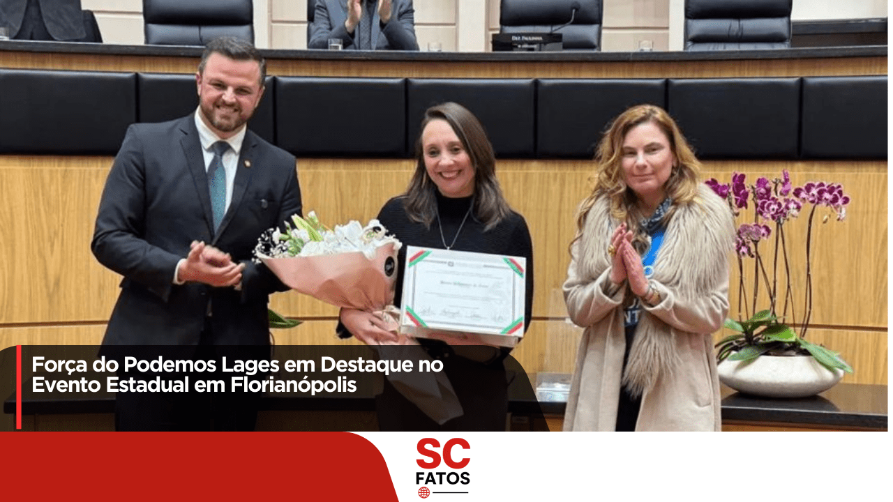 Podemos de Lages fortalece atuação em evento estadual em Florianópolis!