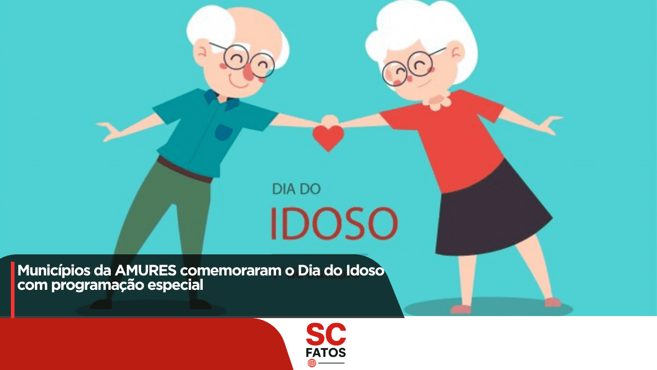 Municípios da AMURES comemoraram o Dia do Idoso com programação especial