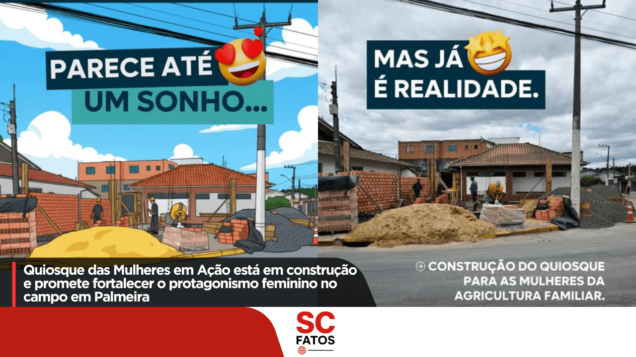 Quiosque das Mulheres em Ação está em construção e promete fortalecer o protagonismo feminino no campo em Palmeira