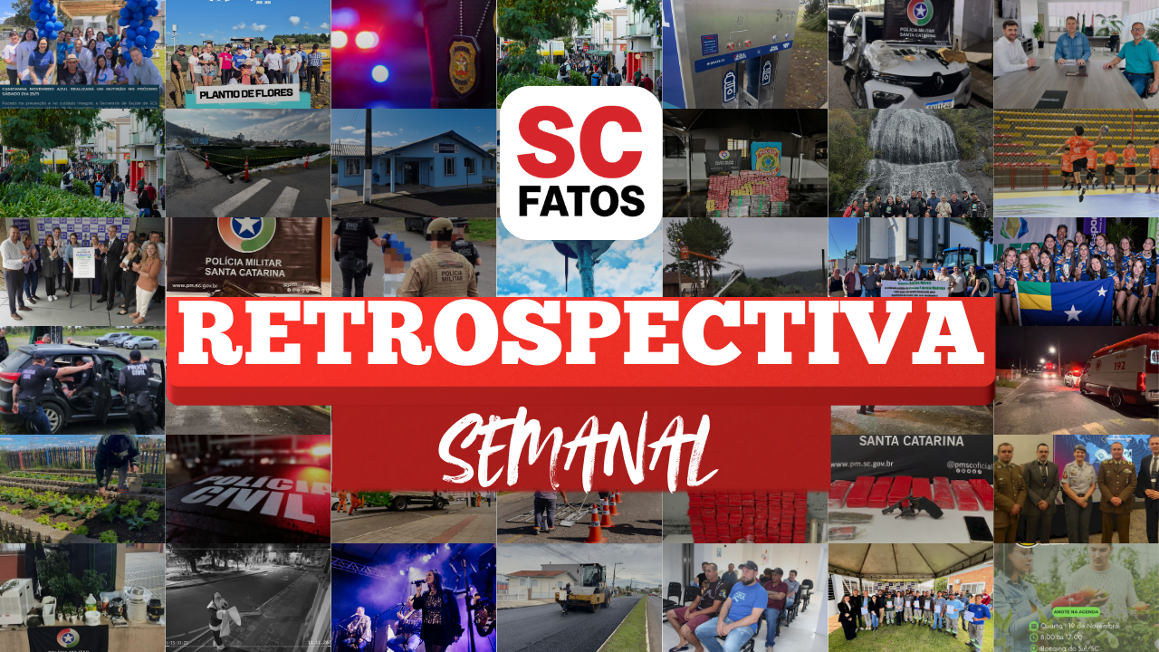 Retrospectiva ScFatos: confira os destaques da semana na Serra Catarinense