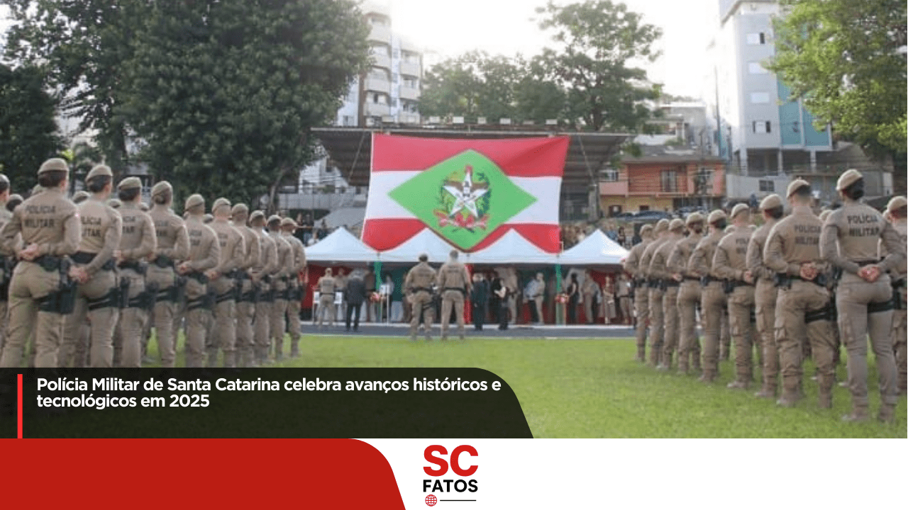 Polícia Militar de Santa Catarina celebra avanços históricos e tecnológicos em 2025