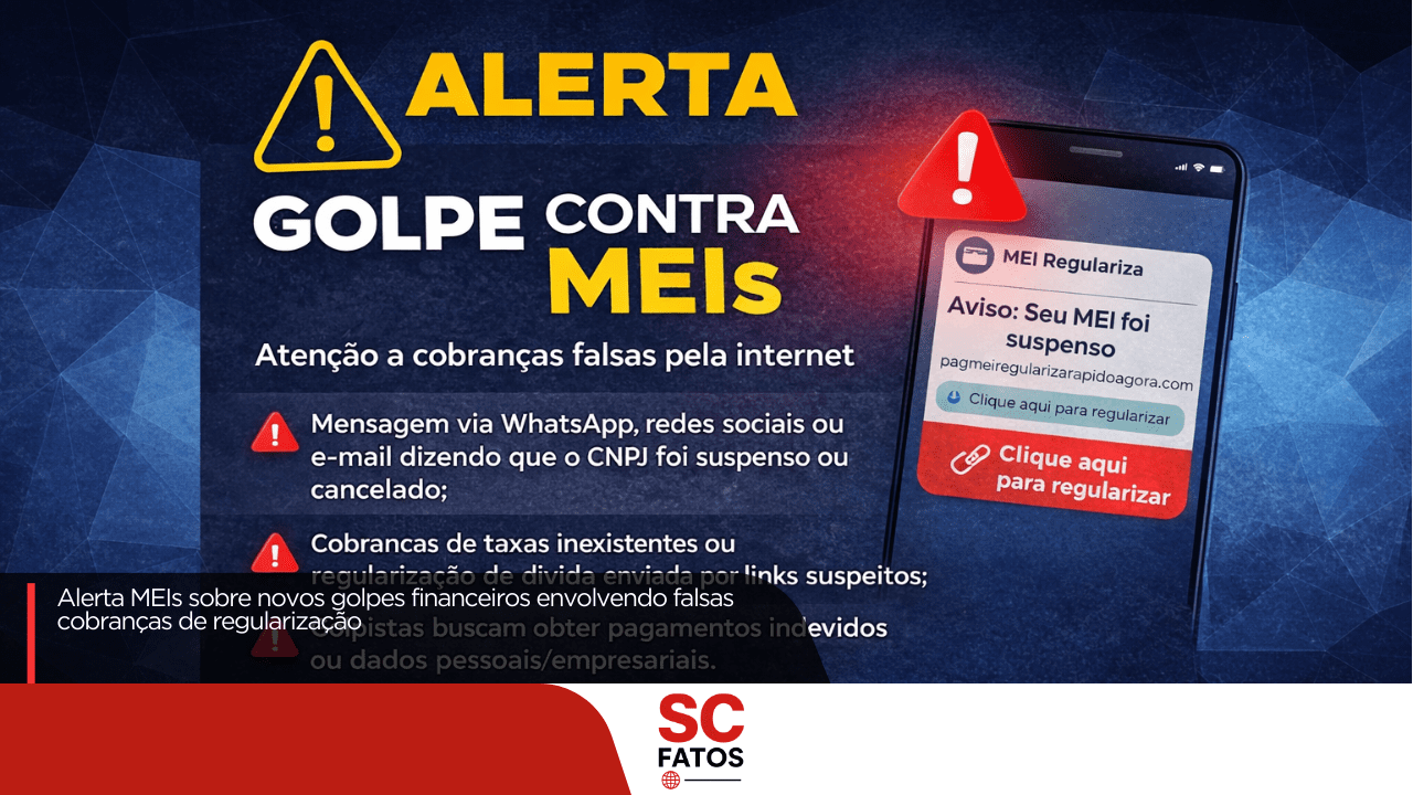 Prefeitura de Lages alerta MEIs sobre novos golpes financeiros envolvendo falsas cobranças de regularização