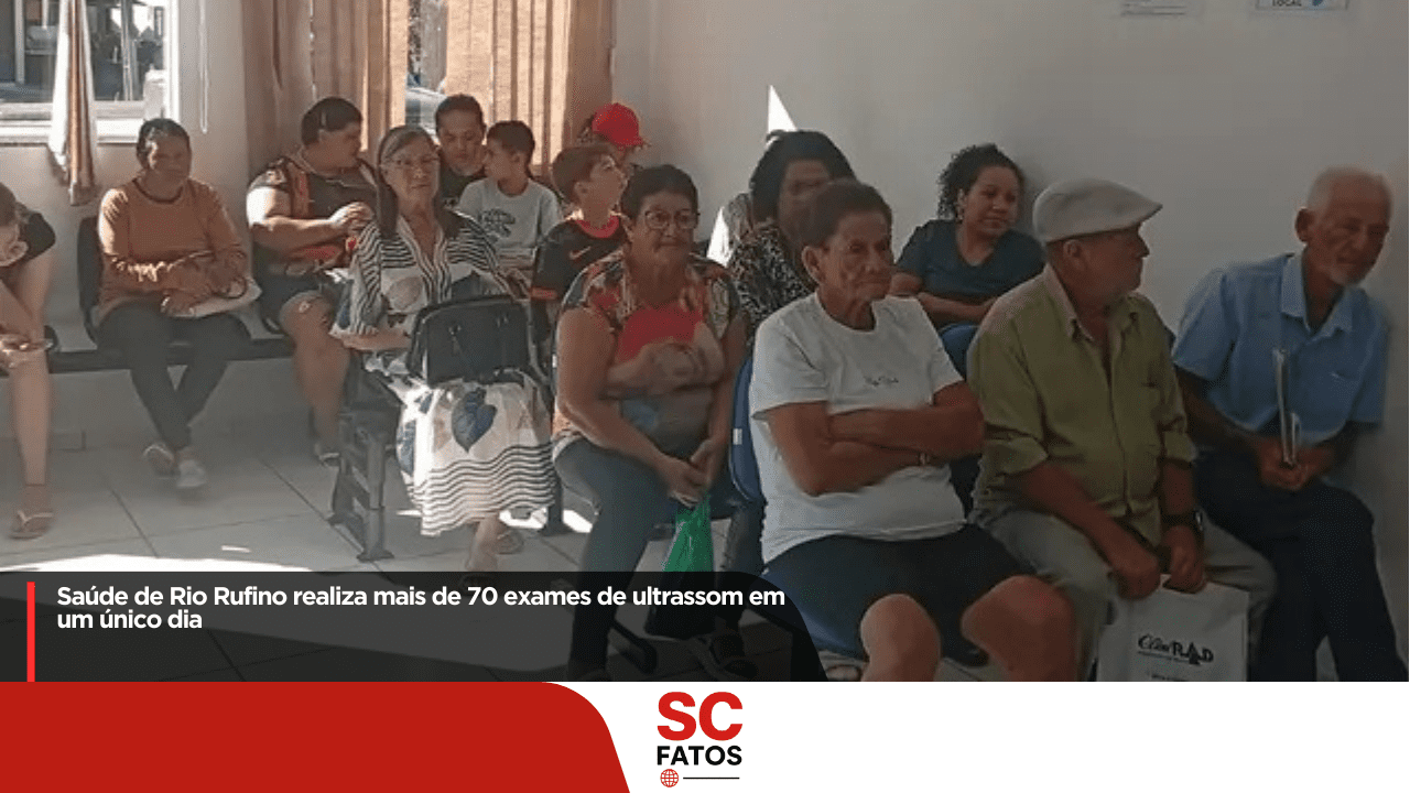 Saúde de Rio Rufino realiza mais de 70 exames de ultrassom em um único dia