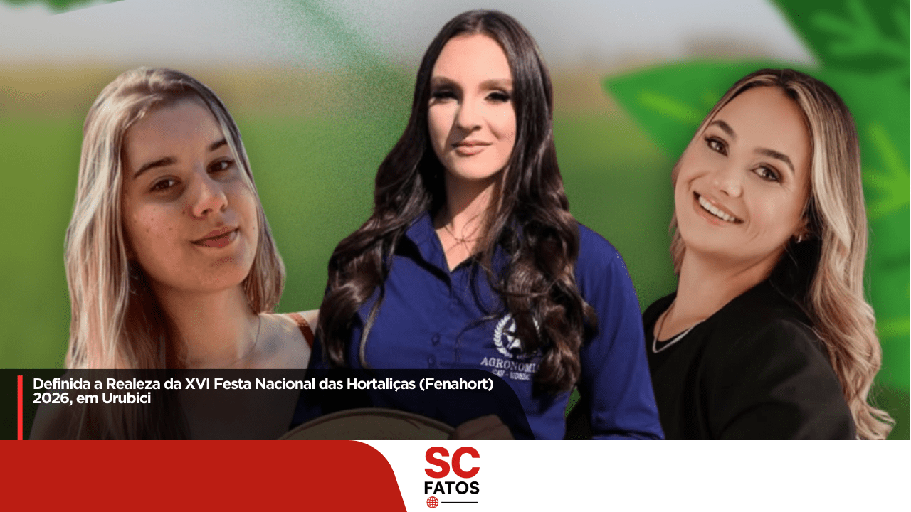 Definida a Realeza da XVI Festa Nacional das Hortaliças (Fenahort) 2026, em Urubici