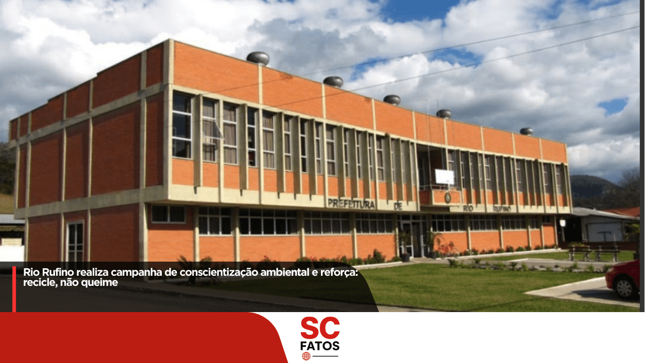 Rio Rufino realiza campanha de conscientização ambiental e reforça: recicle, não queime