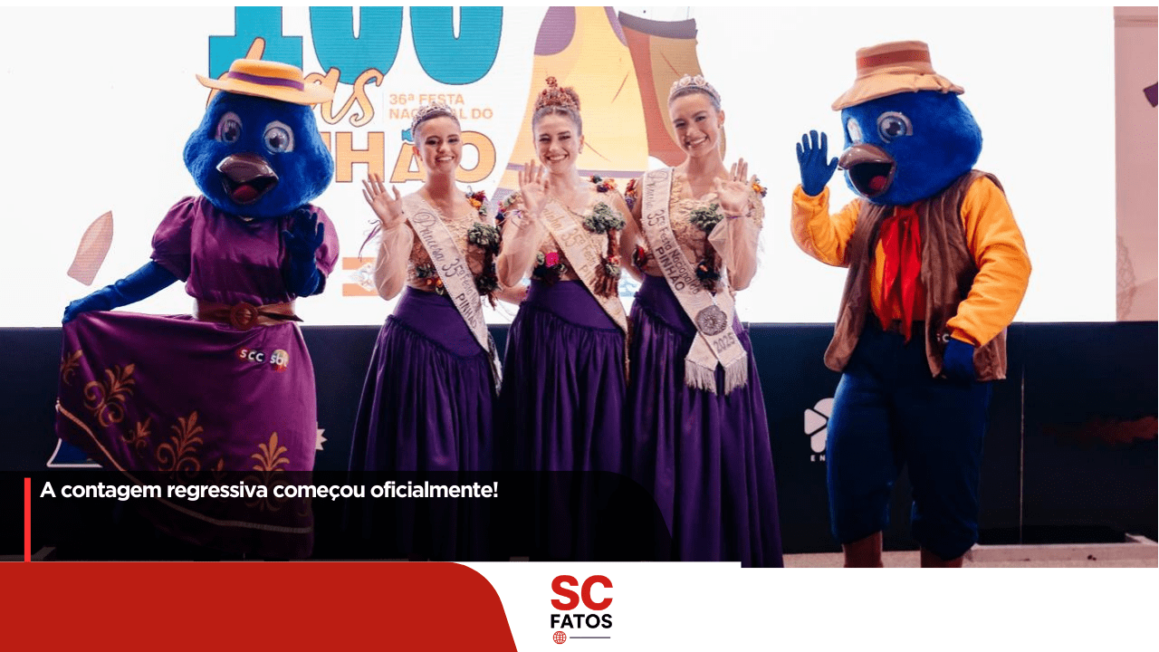 A contagem regressiva começou oficialmente!