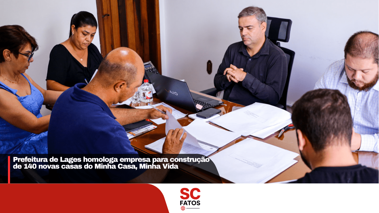 Prefeitura de Lages homologa empresa para construção de 140 novas casas do Minha Casa, Minha Vida