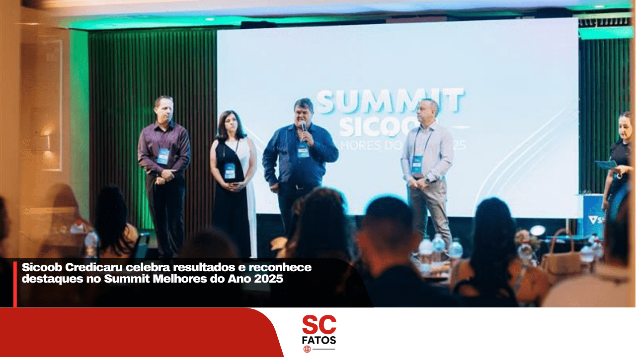Sicoob Credicaru celebra resultados e reconhece destaques no Summit Melhores do Ano 2025