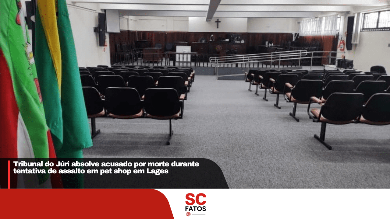 Tribunal do Júri absolve homem acusado de matar suspeito durante tentativa de assalto em pet shop de Lages