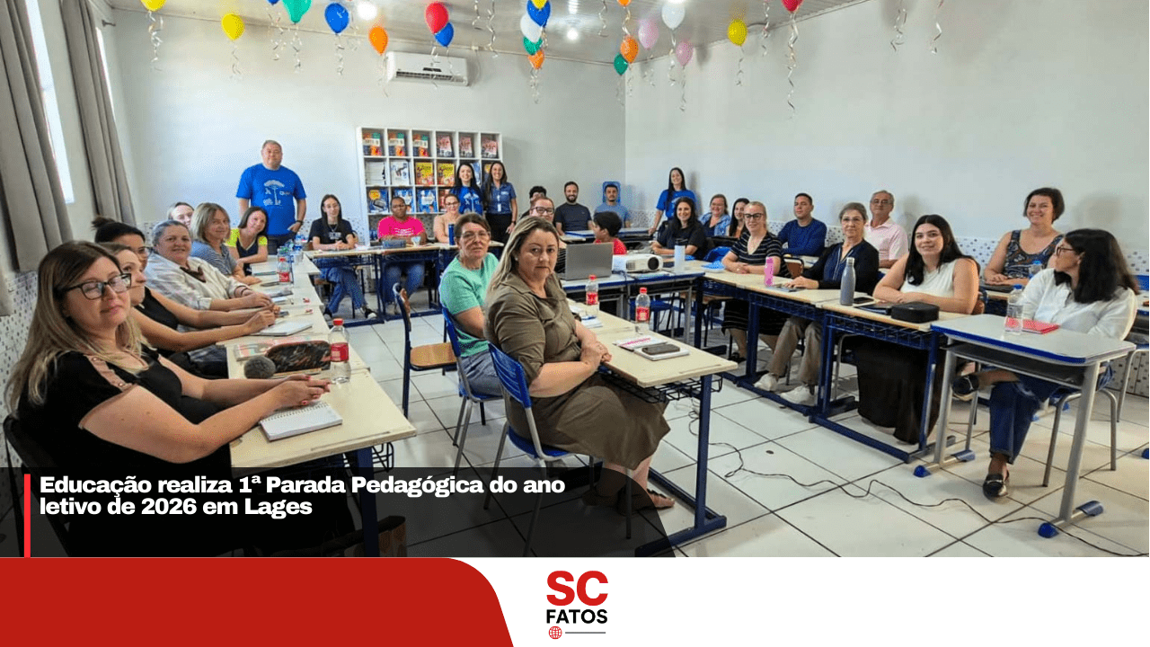 Educação realiza 1ª Parada Pedagógica do ano letivo de 2026 em Lages