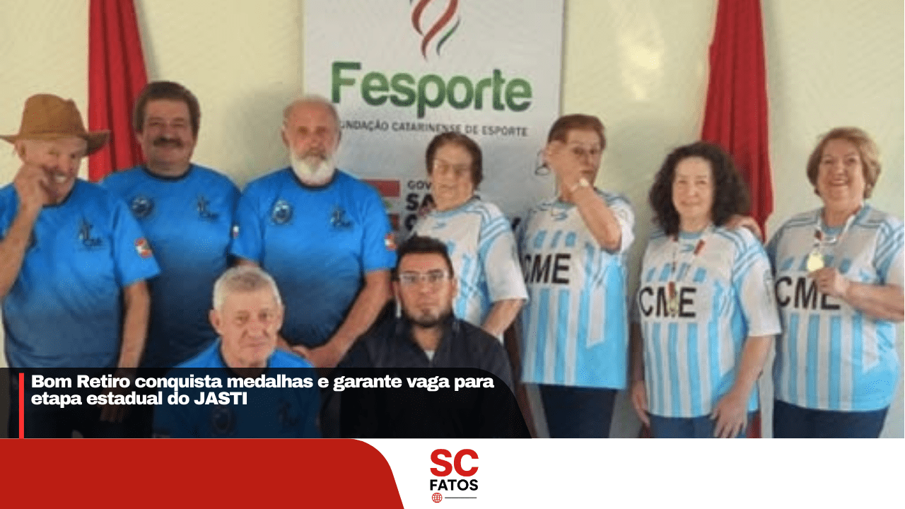 Bom Retiro conquista medalhas e garante vaga para etapa estadual do JASTI
