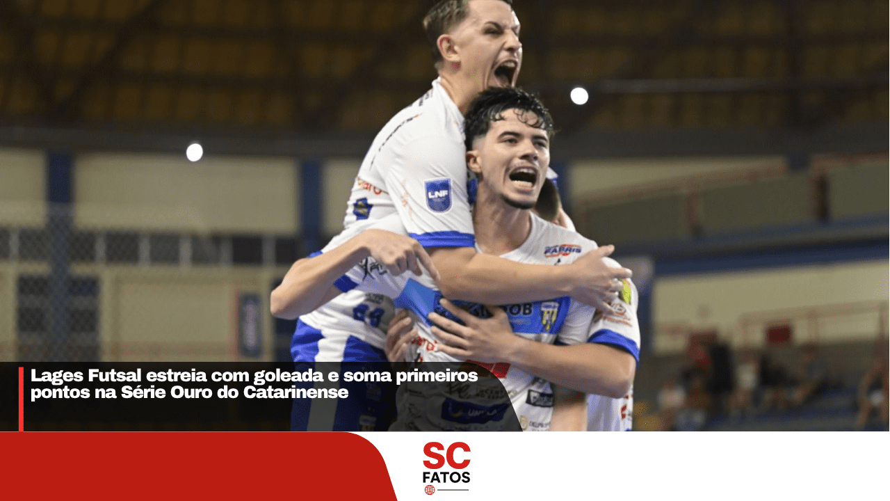 Lages Futsal estreia com goleada e soma primeiros pontos na Série Ouro do Catarinense