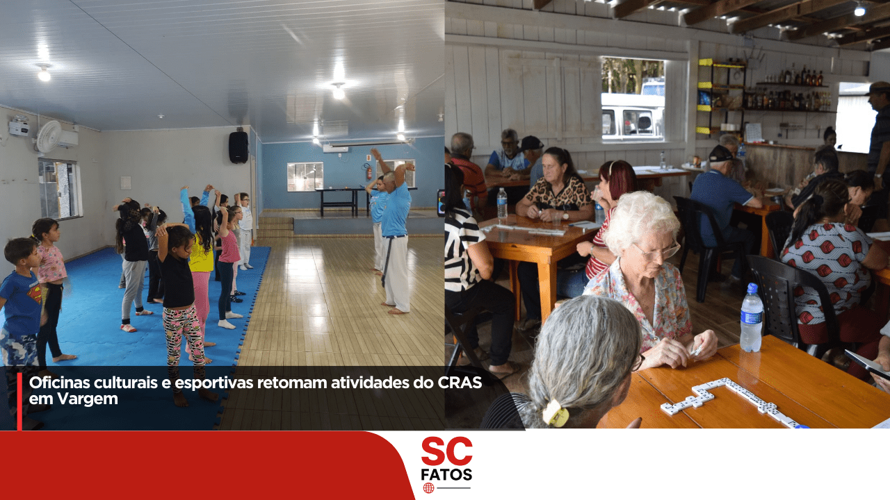 Oficinas culturais e esportivas retomam atividades do CRAS em Vargem
