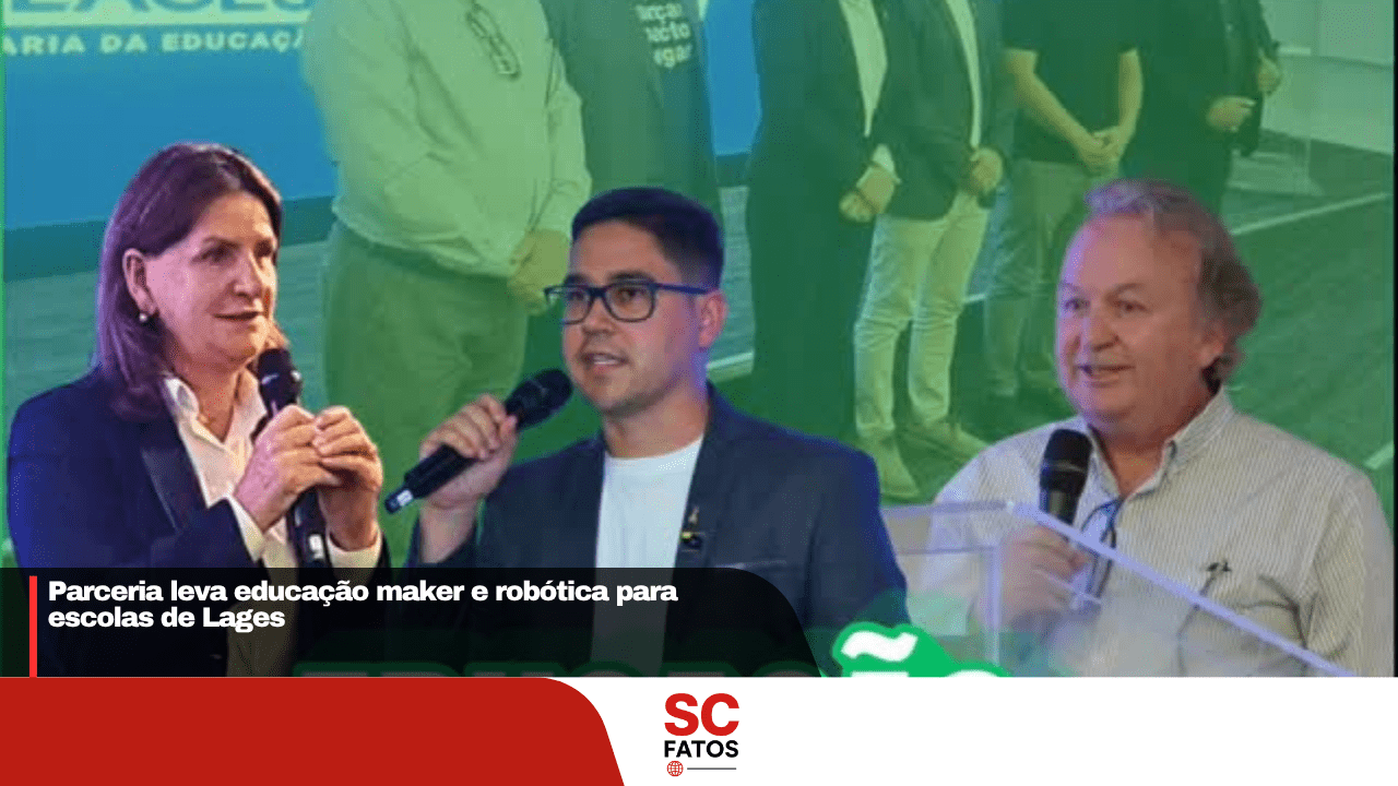 Parceria leva educação maker e robótica para escolas de Lages