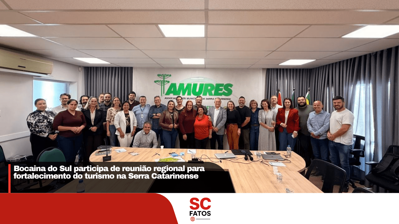 Bocaina do Sul participa de reunião regional para fortalecimento do turismo na Serra Catarinense