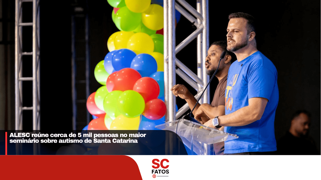 ALESC reúne cerca de 5 mil pessoas no maior seminário sobre autismo de Santa Catarina