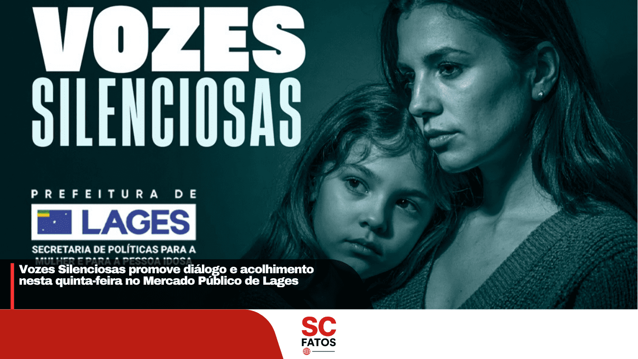 Vozes Silenciosas promove diálogo e acolhimento nesta quinta-feira no Mercado Público de Lages