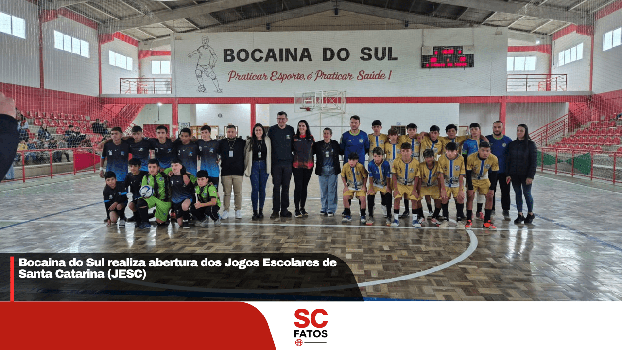 Bocaina do Sul realiza abertura dos Jogos Escolares de Santa Catarina (JESC)
