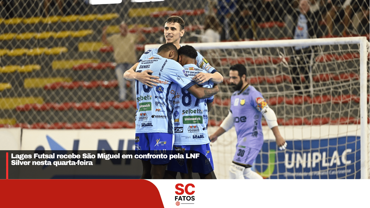 Lages Futsal recebe São Miguel em confronto pela LNF Silver nesta quarta-feira