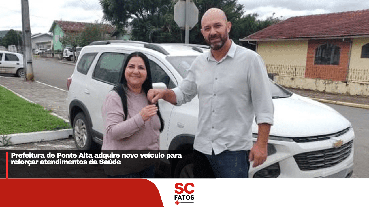 Prefeitura de Ponte Alta adquire novo veículo para reforçar atendimentos da Saúde