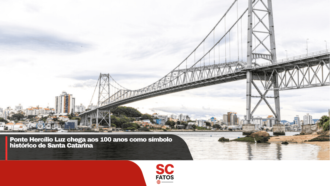 Ponte Hercílio Luz chega aos 100 anos como símbolo histórico de Santa Catarina