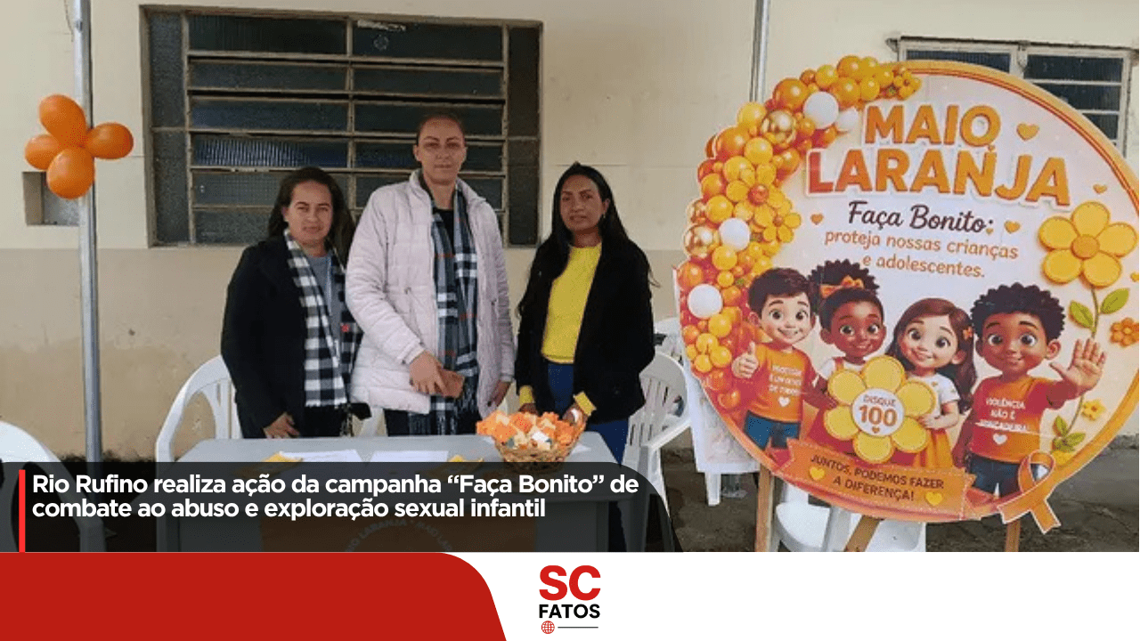 Rio Rufino realiza ação da campanha “Faça Bonito” de combate ao abuso e exploração sexual infantil