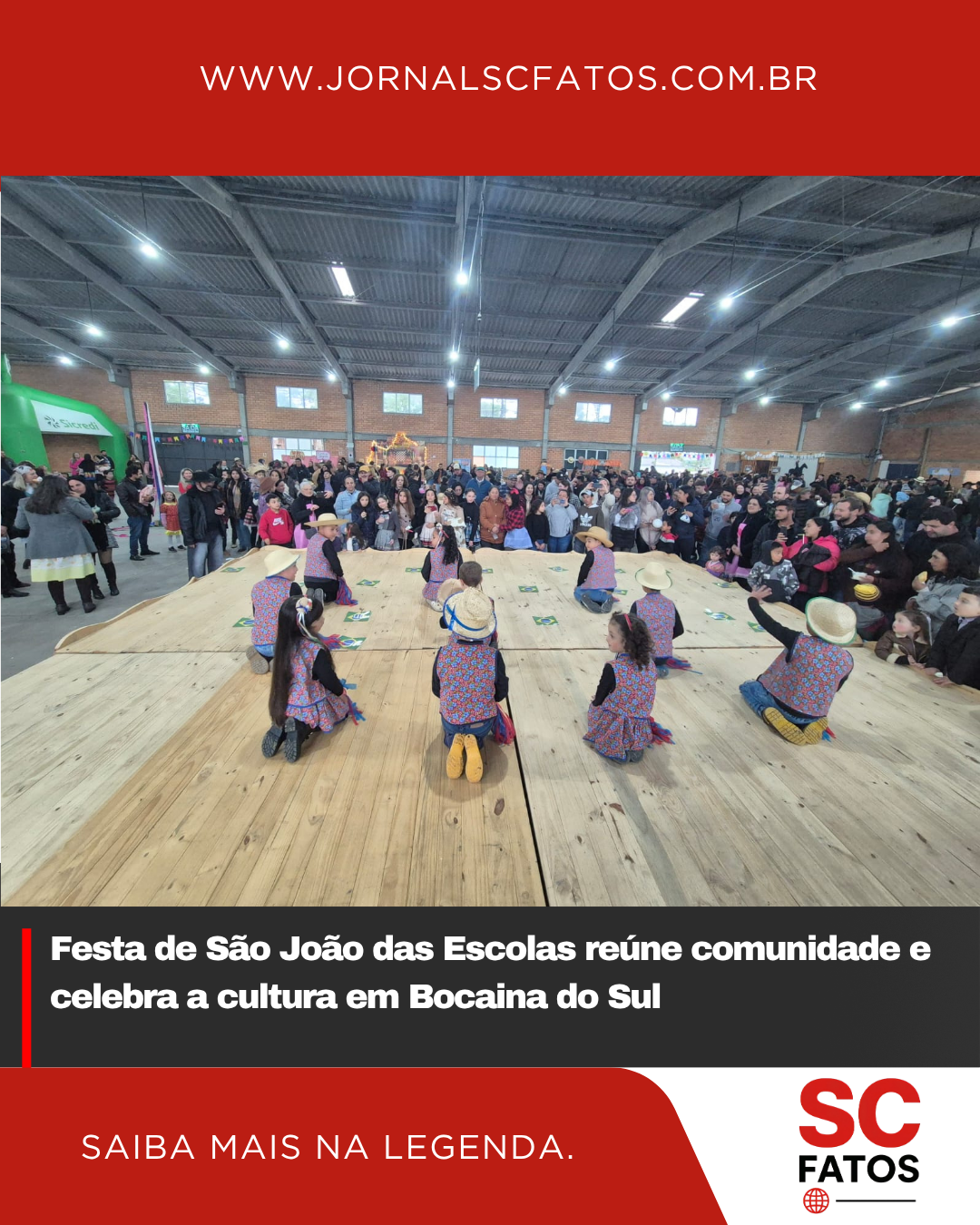 Festa de São João das Escolas reúne comunidade e celebra a cultura em Bocaina do Sul