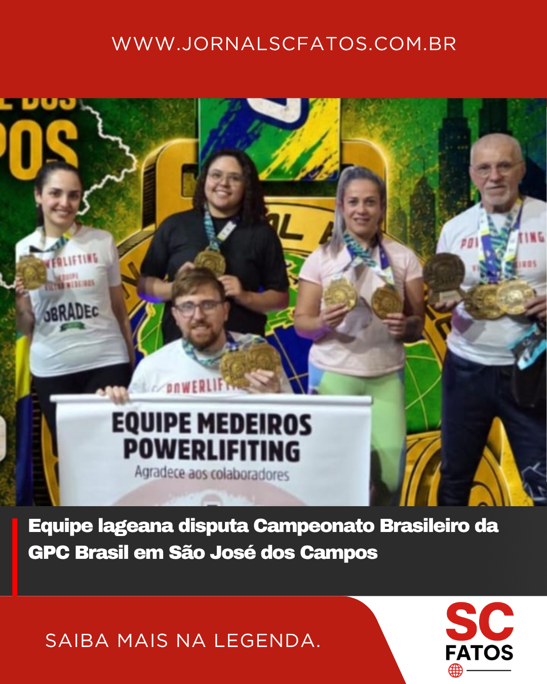 Equipe lageana disputa Campeonato Brasileiro da GPC Brasil em São José dos Campos
