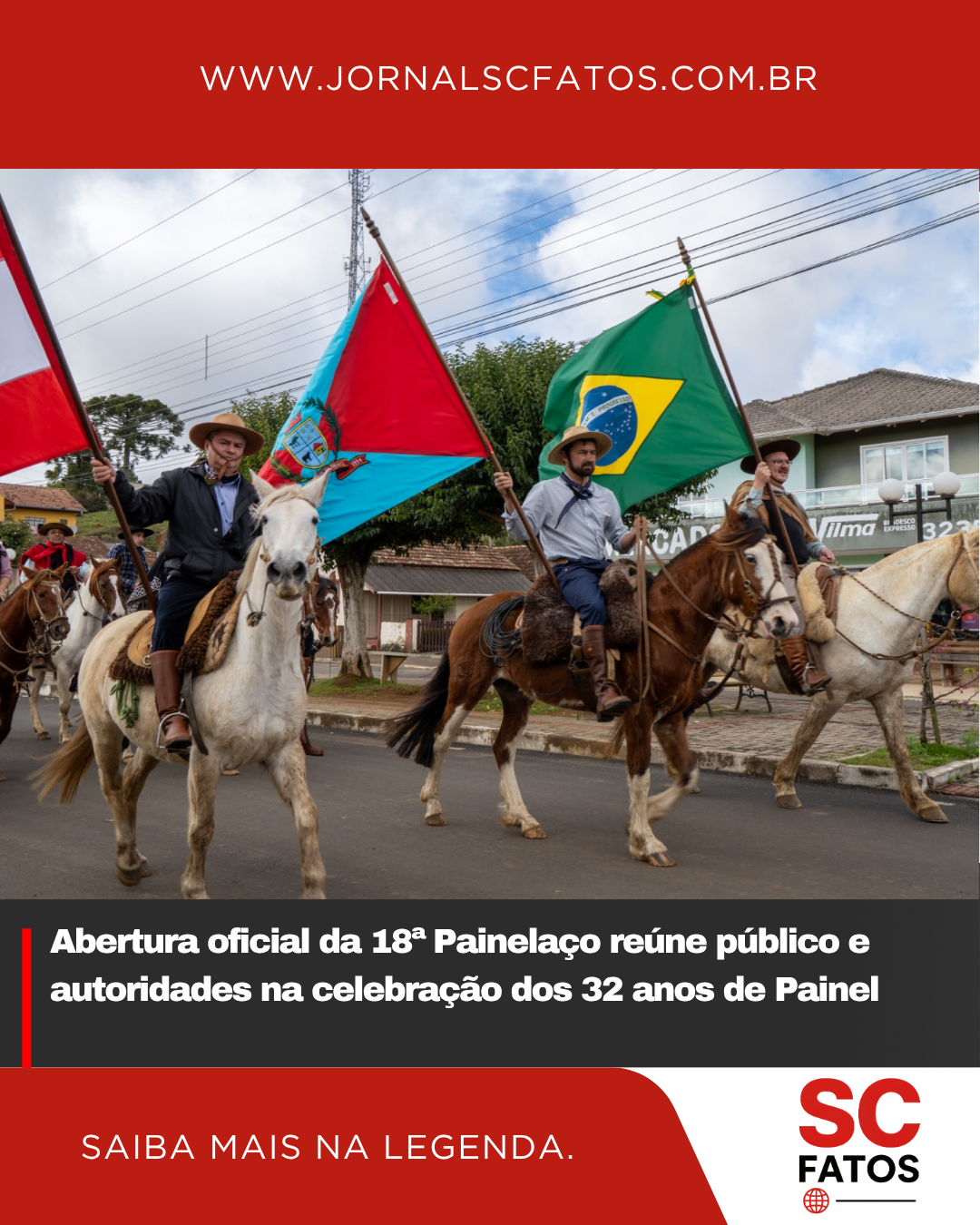 Abertura oficial da 18ª Painelaço reúne público e autoridades na celebração dos 32 anos de Painel