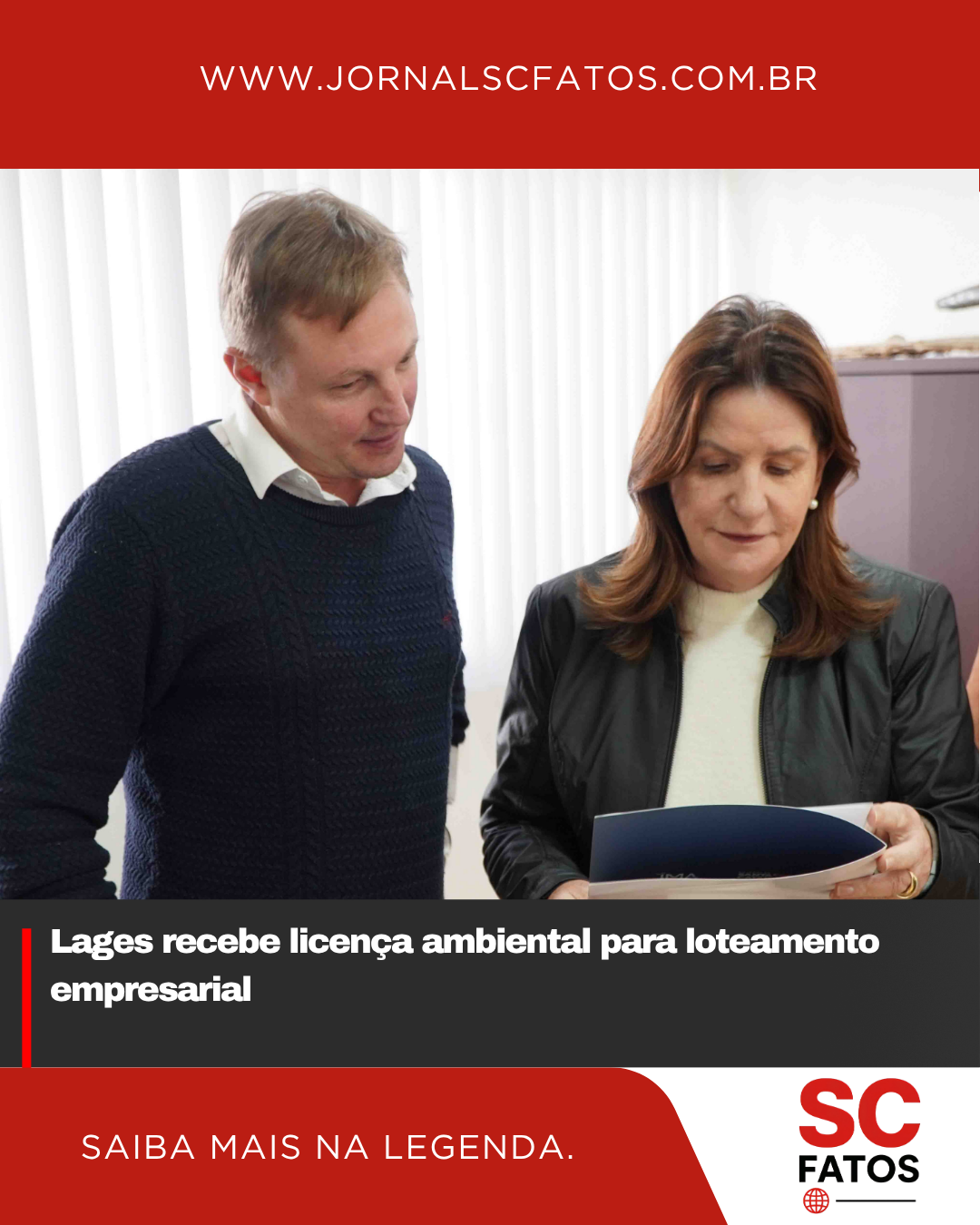 Lages recebe licença ambiental para loteamento empresarial