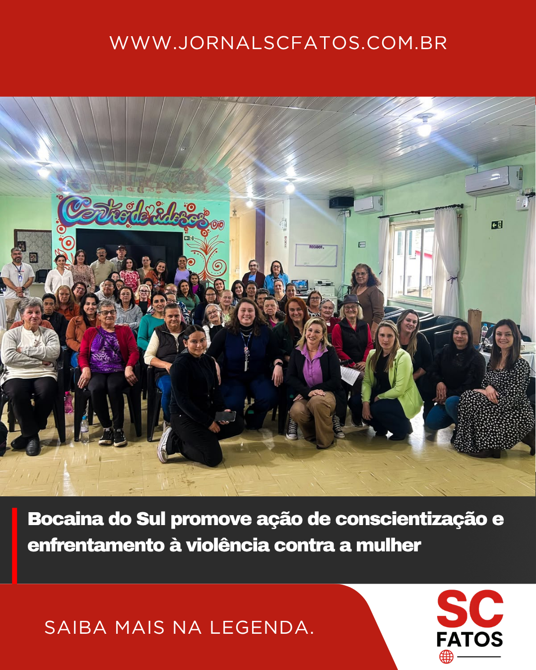 Bocaina do Sul promove ação de conscientização e enfrentamento à violência contra a mulher