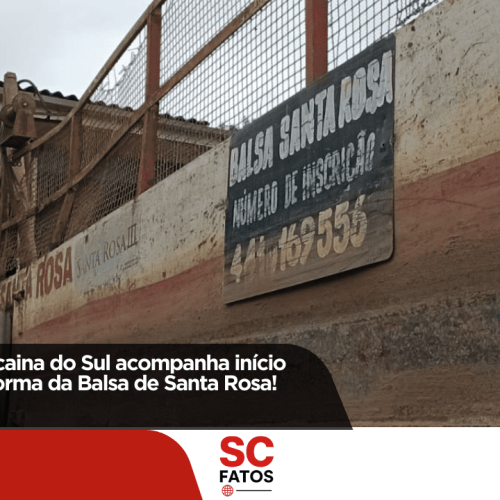 Prefeitura de Bocaina do Sul acompanha início das obras de reforma da Balsa de Santa Rosa!