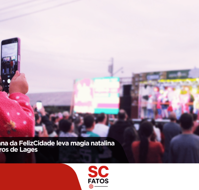 Encanto da Caravana da FelizCidade leva magia natalina e emoção aos bairros de Lages