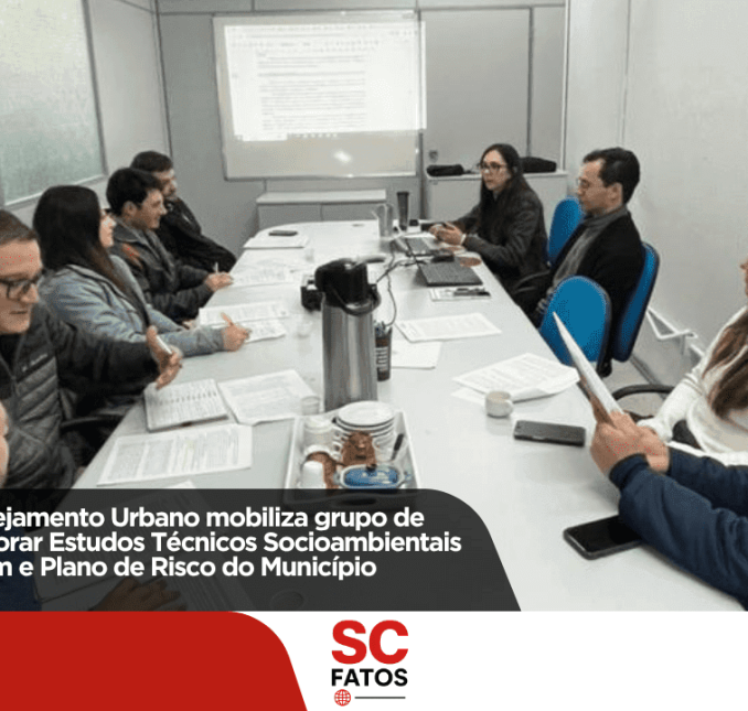 Secretaria de Planejamento Urbano mobiliza grupo de trabalho para elaborar Estudos Técnicos Socioambientais, Plano de Drenagem e Plano de Risco do Município