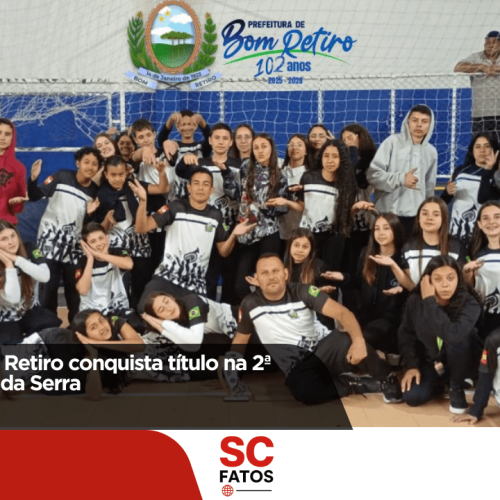 Fanfarra de Bom Retiro conquista título na 2ª Copa de Bandas da Serra