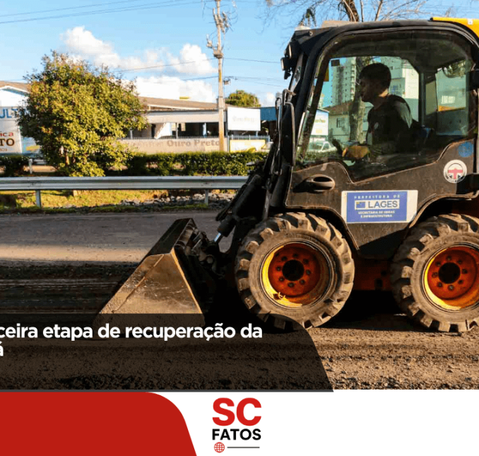 Lages inicia terceira etapa de recuperação da Avenida Carahá!