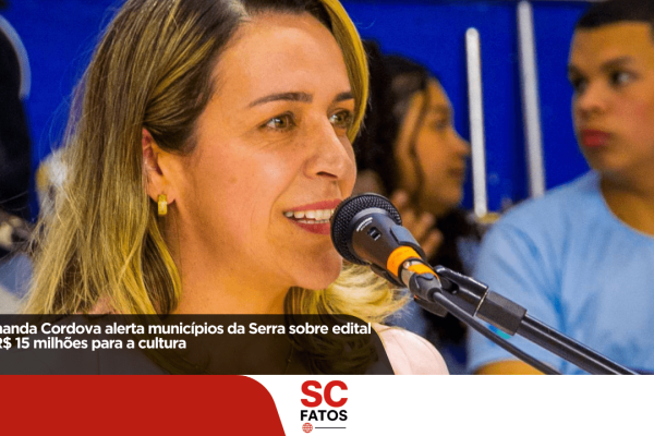 Fernanda Cordova alerta municípios da Serra sobre edital de R$ 15 milhões para a cultura