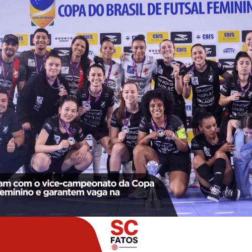 “Leoas da Serra” ficam com o vice-campeonato da Copa do Brasil de Futsal Feminino e garantem vaga na Supercopa de 2026