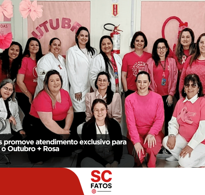 Prefeitura de Lages promove atendimento exclusivo para servidoras durante o Outubro + Rosa