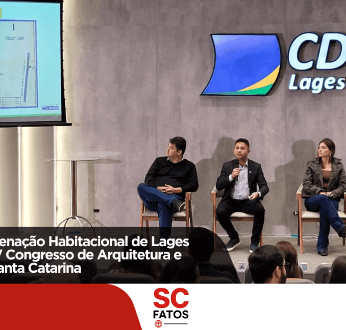 Seplam e Coordenação Habitacional de Lages participam do IV Congresso de Arquitetura e Urbanismo de Santa Catarina