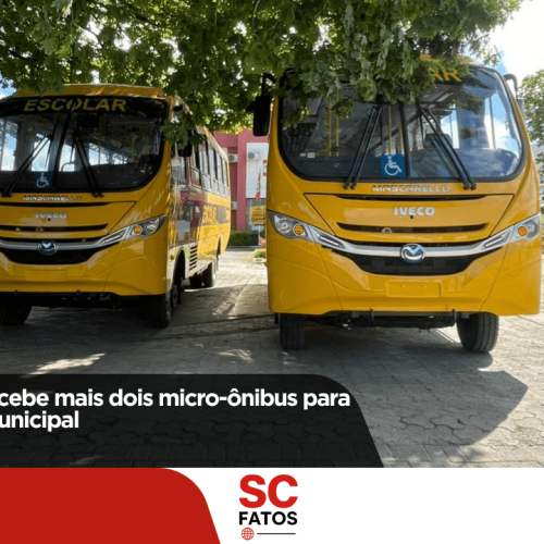 Bocaina do Sul recebe mais dois micro-ônibus para reforçar a frota municipal
