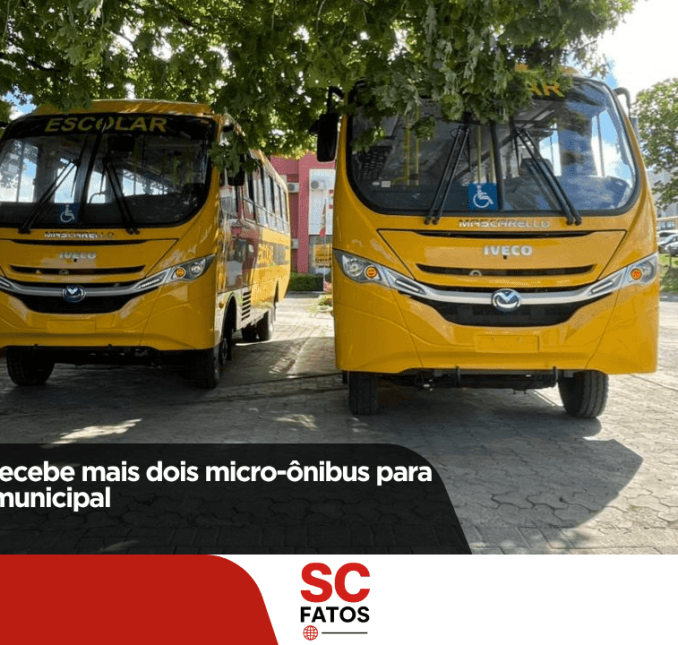 Bocaina do Sul recebe mais dois micro-ônibus para reforçar a frota municipal