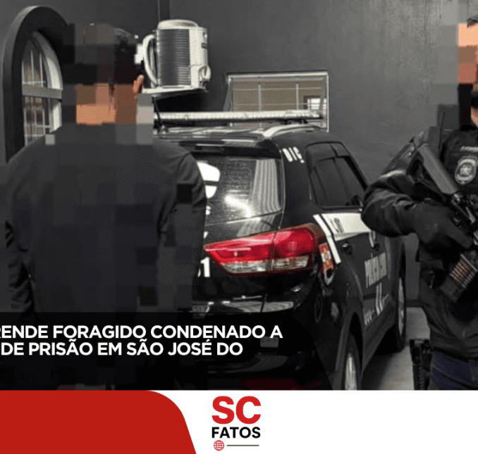 Polícia Civil prende foragido condenado a mais de 9 anos de prisão em São José do Cerrito