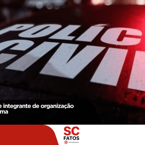 Polícia Civil prende integrante de organização criminosa em Ibirama